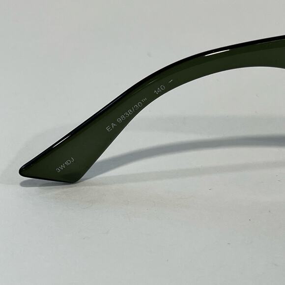 RARE NWOT Vintage Emporio Armani Retro Style Aviator Rimless Sunglasses Green - Picture 11 of 12